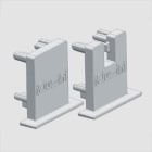 IGUZZINI ILLUMINAZI - IGZ3.MXL8.015.0 NR.5+5 TESTATE PER PROFILO ALTO FRAME LE