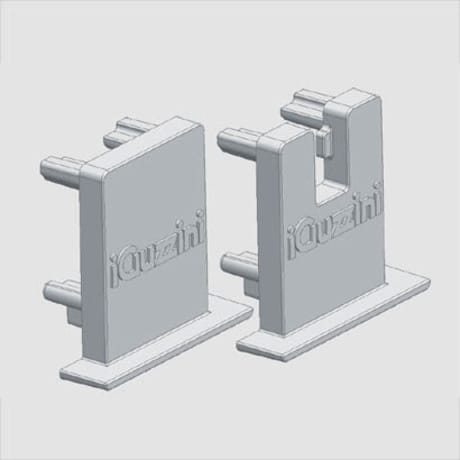 IGUZZINI ILLUMINAZI - IGZ3.MXL8.001.0 NR.5+5 TESTATE PER PROFILO ALTO FRAME LE