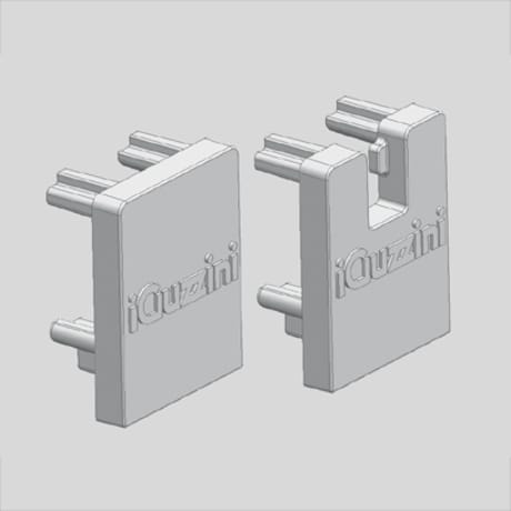 IGUZZINI ILLUMINAZI - IGZ3.MXL9.001.0 NR.5+5 TESTATE X PROFILO ALTO MINIMAL LE