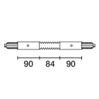 IGUZZINI ILLUMINAZI - IGZ3.MXY1.004.0 GIUNTO FLESSIBILE PER BINARIO
