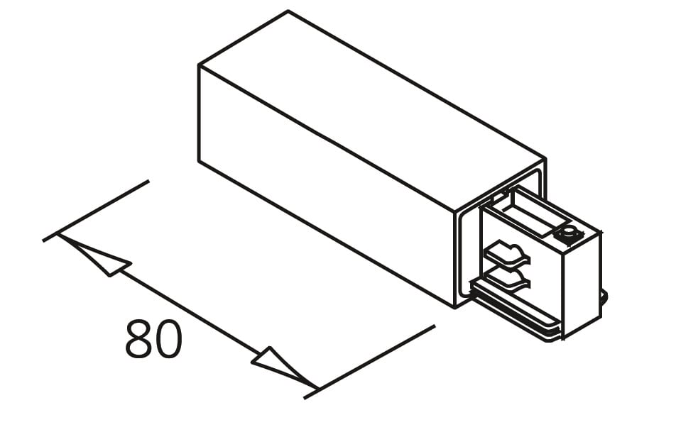ILMAS SPA - ILA9600A122 ALIMENTAZIONE DESTRA NERO 7652-10-W30 AL