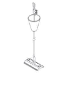 ILMAS SPA - ILA9600A221 KIT SOSP. CAVO 2M+ROSONCINO BIANCO 2 M 7