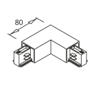 ILMAS SPA - ILA9600A271 GIUNTO L POLARITA EST./TERRA INT. BIANCO
