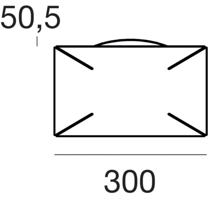 LINEA LIGHT (ILED) - ILD64368 TOUR BOX-Q CENTRALE 75W ON/OFF BG