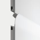 LINEA LIGHT (ILED) - ILD65027 FYLO ALU.1 SEMINCAS.126,7X44,5X1000