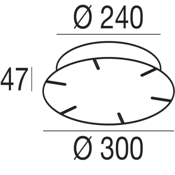 LINEA LIGHT (ILED) - ILD65399 TOUR BOX 150W+150W+150W DALI R.GOLD