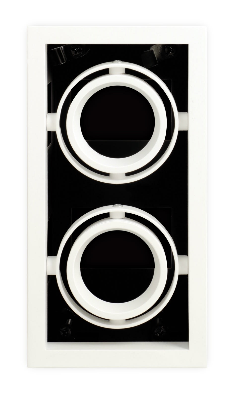 LINEA LIGHT (ILED) - ILD99486 Swivelling recessed casing Illuminator - 2 sources - White