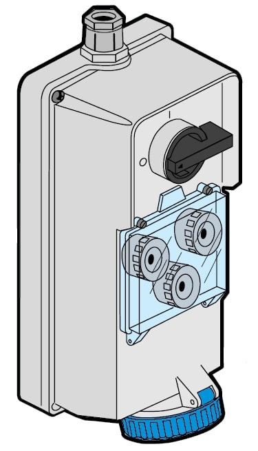 ILME - ILMKI 6394 IB5 PR+FUS+INT.220V 63A 4P IS