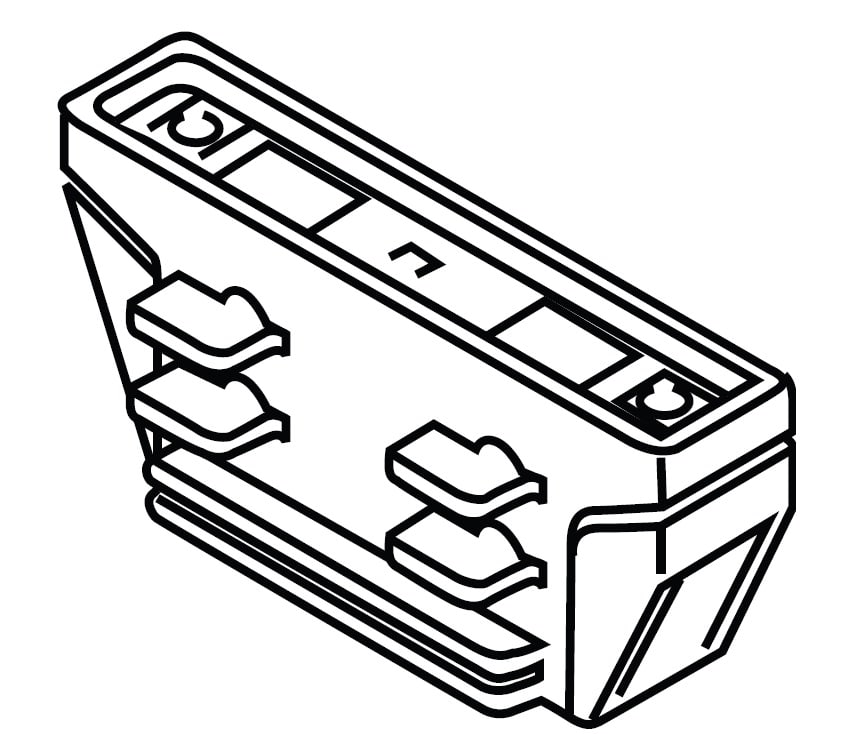 ELCOM SRL - EOW7604-10-W31 GIUNTO LINEARE C/CONTATTI LKM INCASSO BI
