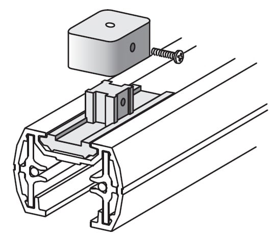 ELCOM SRL - EOW7807-02-W30 KIT SOFFITTO/PARETE MM NE