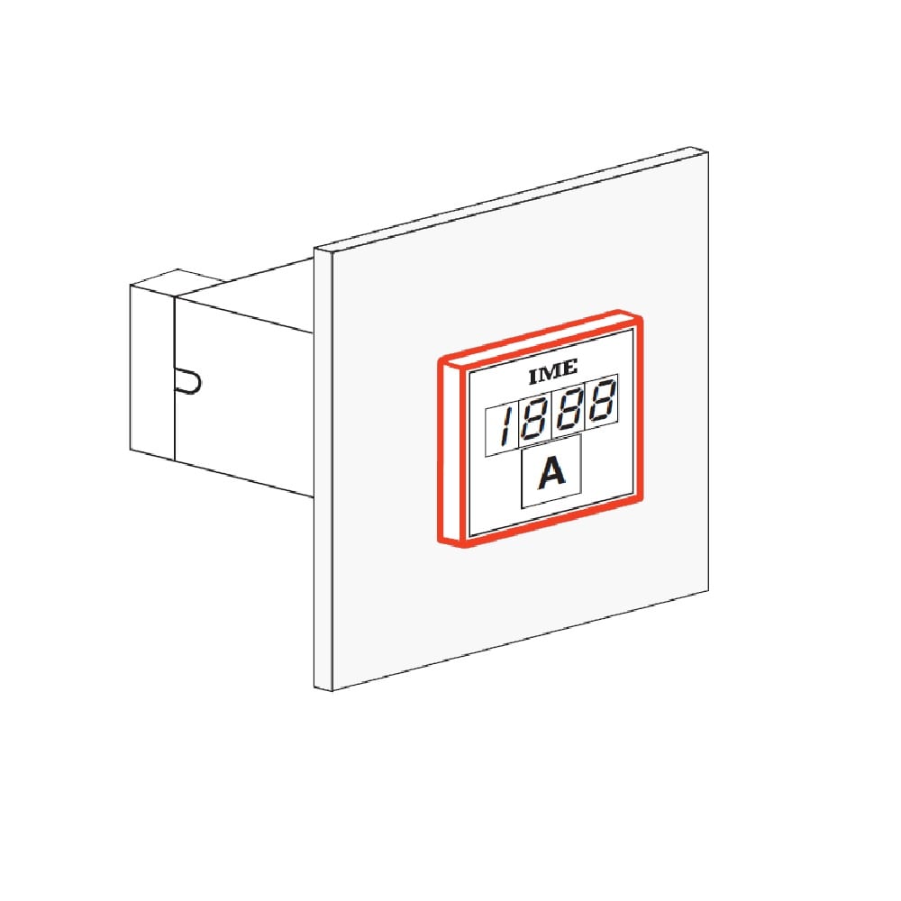 IME - IMSADGIP546 FRONTALE IP54 DIGITALE 48X48