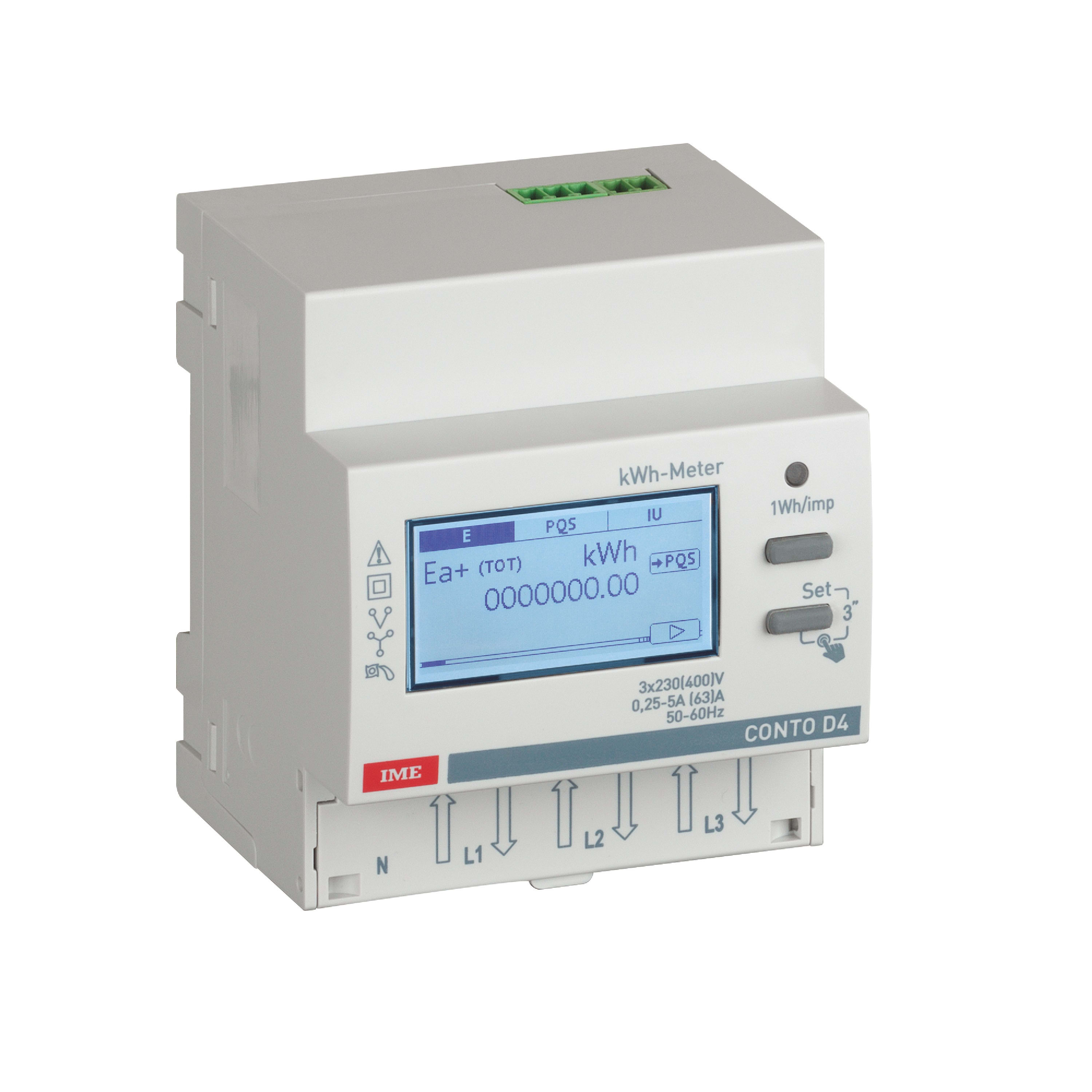 IME - IMSCE4DF3MTCL1 63A 4MOD DIR MBUS TARIFFE CL1