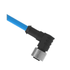 TURCK BANNER SRL - TUK3038704 Connettore M12 Femmina, 9 m PVC, cavo