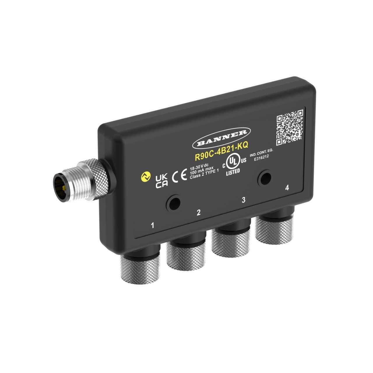 TURCK BANNER SRL - TUK30811892 Hub IO-Link R90 4 porte NPN/PNP