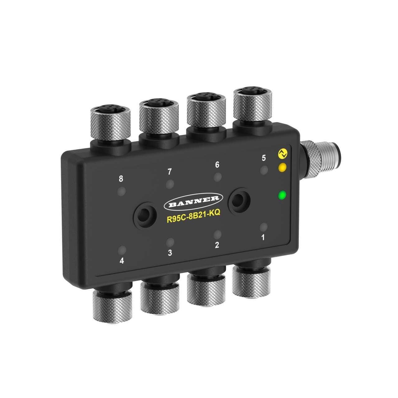 TURCK BANNER SRL - TUK30813595 Hub IO-Link R95 8 porte NPN/PNP