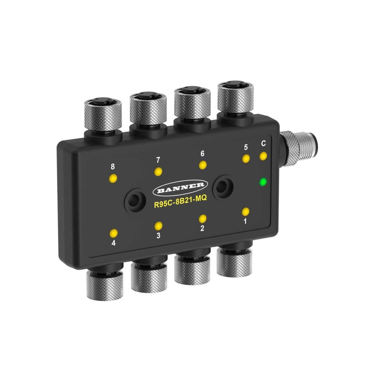 TURCK BANNER SRL - TUK30814251 RS485 Hub R95 8 porte NPN/PNP