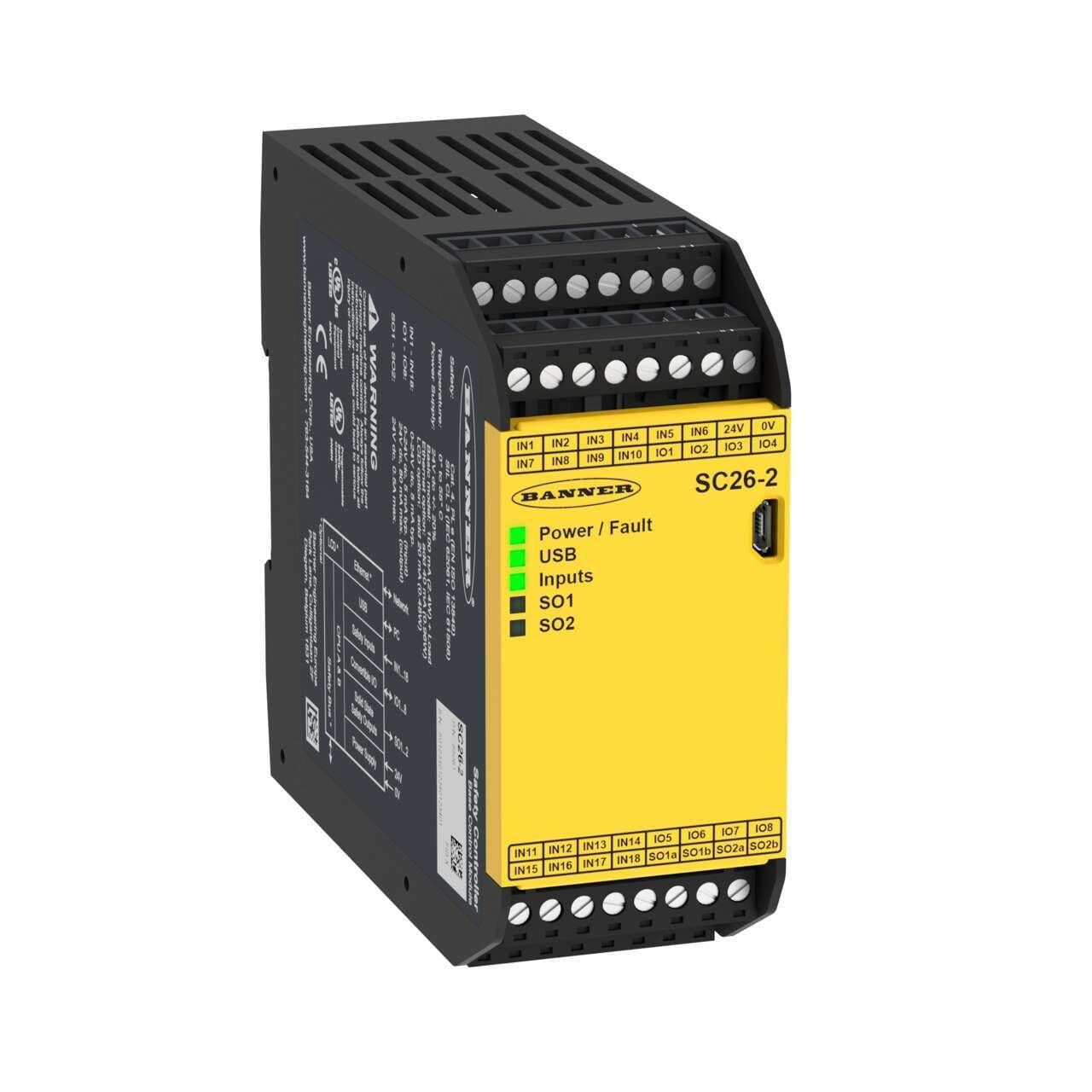 TURCK BANNER SRL - TUK3085065 Centralina di Sicurezza SC26 26xIN 2xPNP