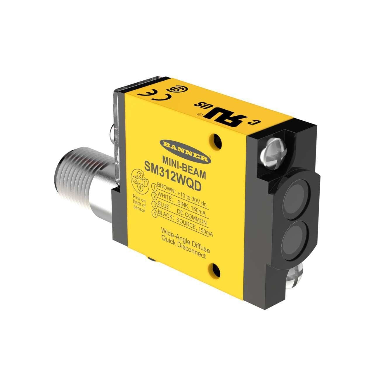 TURCK BANNER SRL - TUK3026892 fotoelettrico SM312 Diffuso 130mm NPN&PNP M12