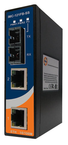 DIGIMAX SRL - DIXIMC-121FB-MM-SC MEDIA CONVERTER 2XFASTETH + 1XFOFAST