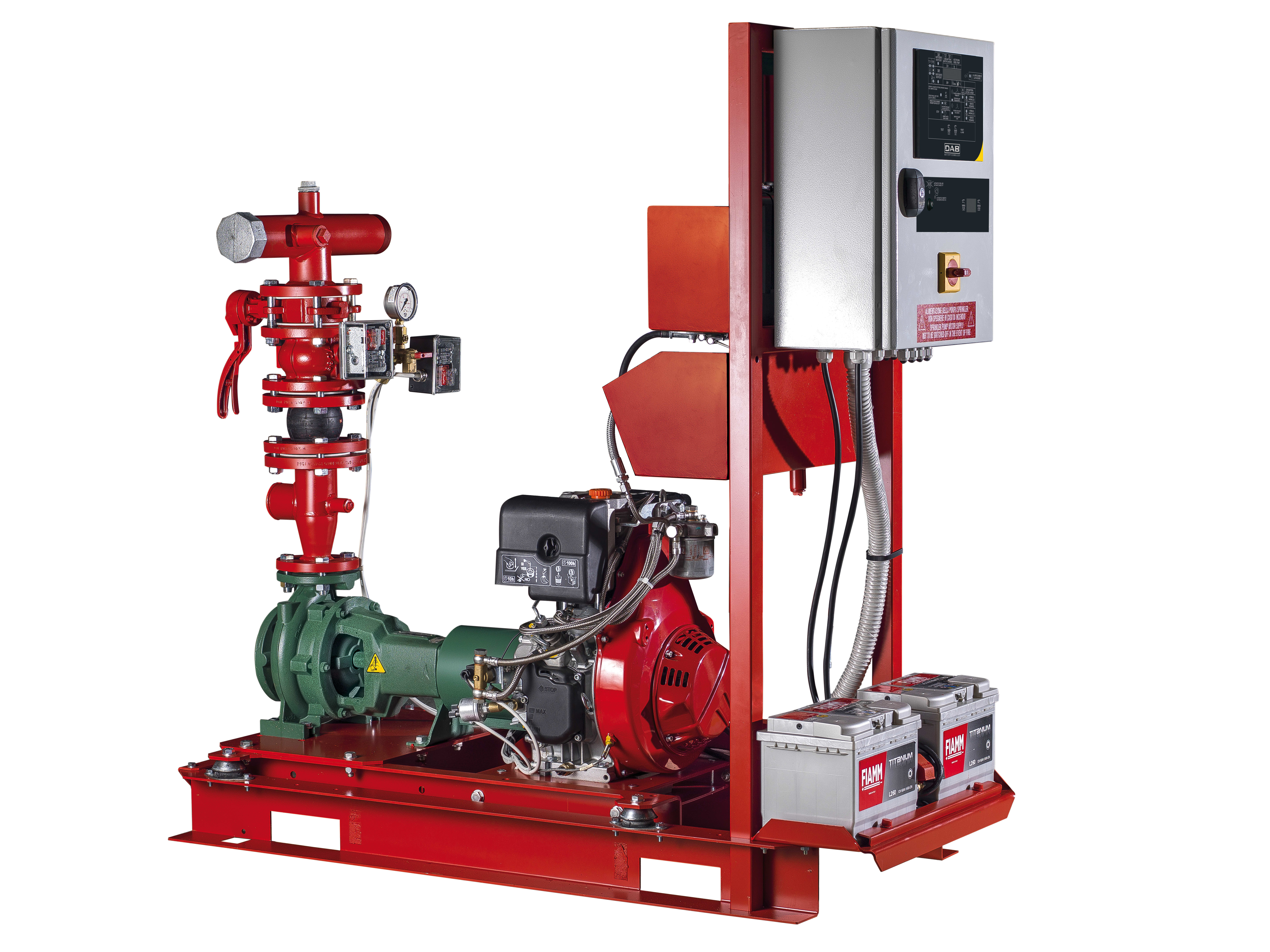 DAB PUMPS SPA - DAB60174541 1KDN 32-200/210 11 T400/50 IE3 EN12845 C