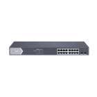 HIKVISION ITALY SRL - HIK301802030 DS-3E1518P-SI SWITCH GIGABI SMART MAN16P