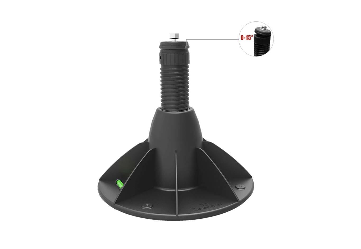 TECNOSYSTEMI SPA SOC - TNS11105405 PIEDONE A PAVIMENTO REG. COL BLACK E SNO