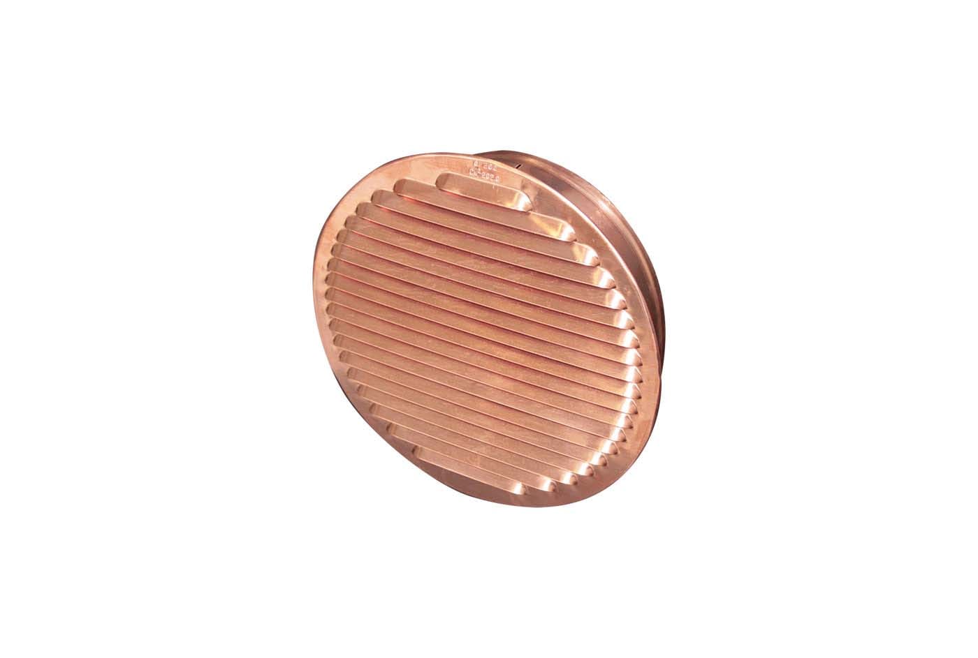 TECNOSYSTEMI SPA SOC - TNS11160500 GRIGLIA TONDA IN RAME D110 DA INCASSO CO