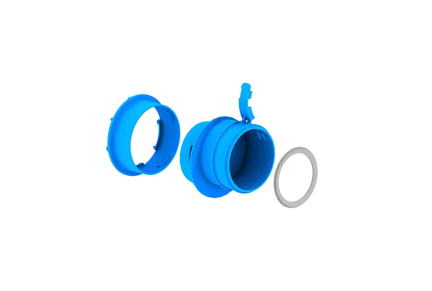 TECNOSYSTEMI SPA SOC - TNS30100120 CONNETTORE PER TUBO FLESSIBILE PER CASSE