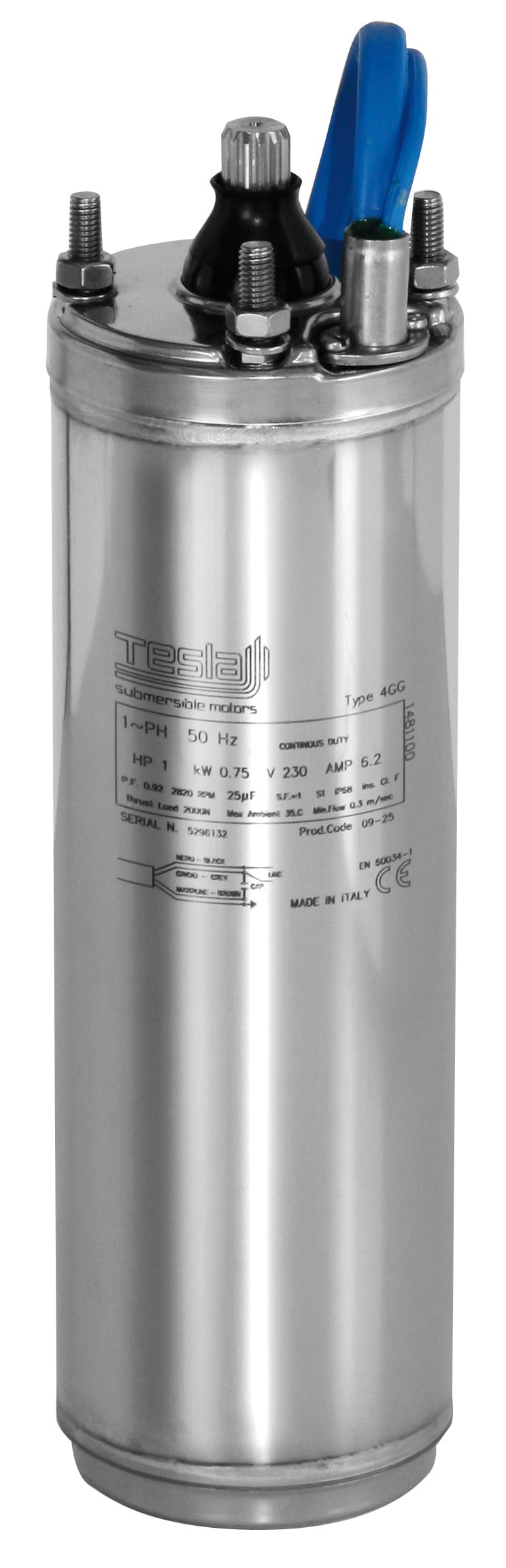 DAB PUMPS SPA - DAB60122756 4GG 3HP 3X400 50 TESLA