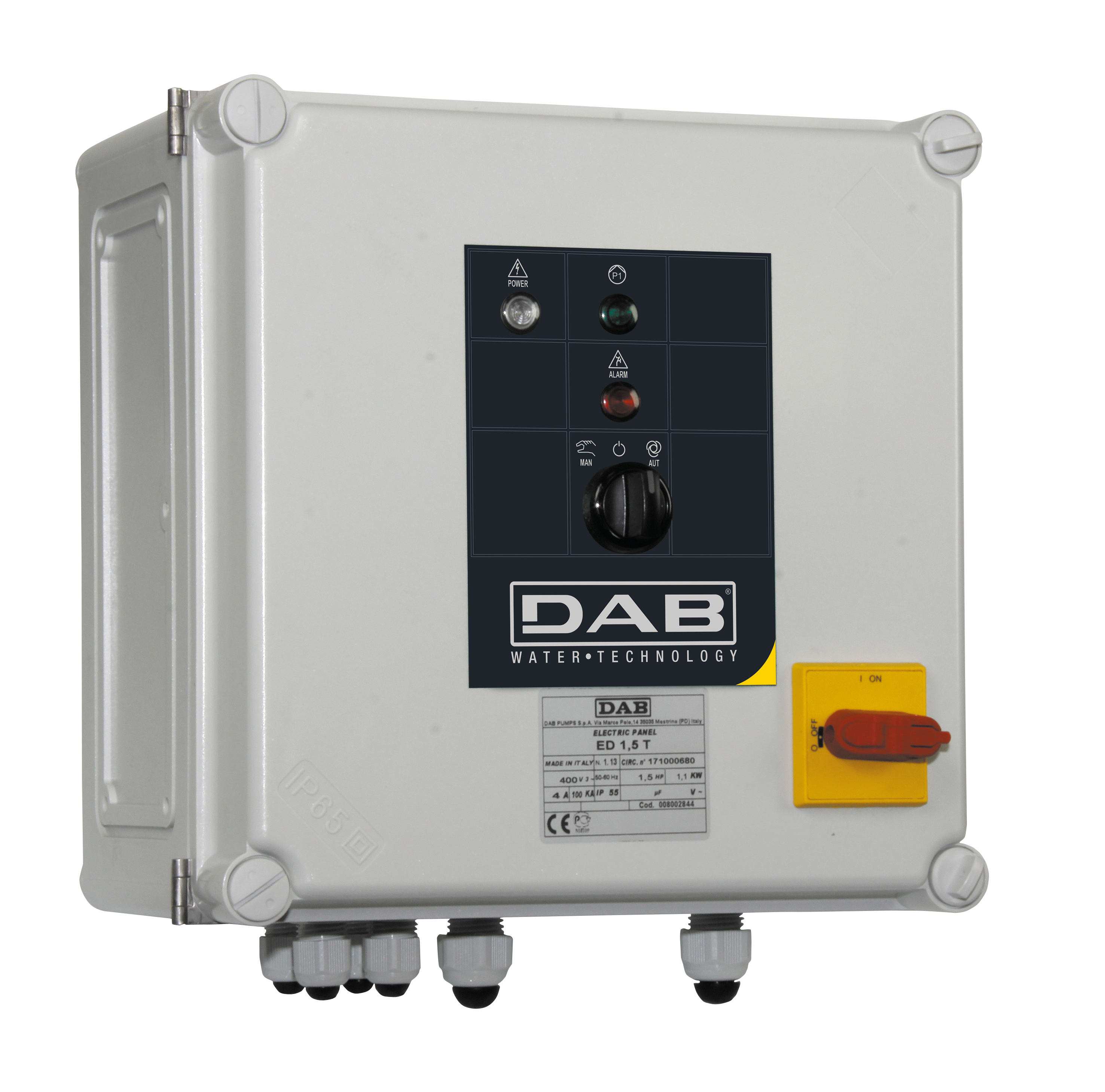 DAB PUMPS SPA - DAB108000140 ES 16A 1X220-240 50/60