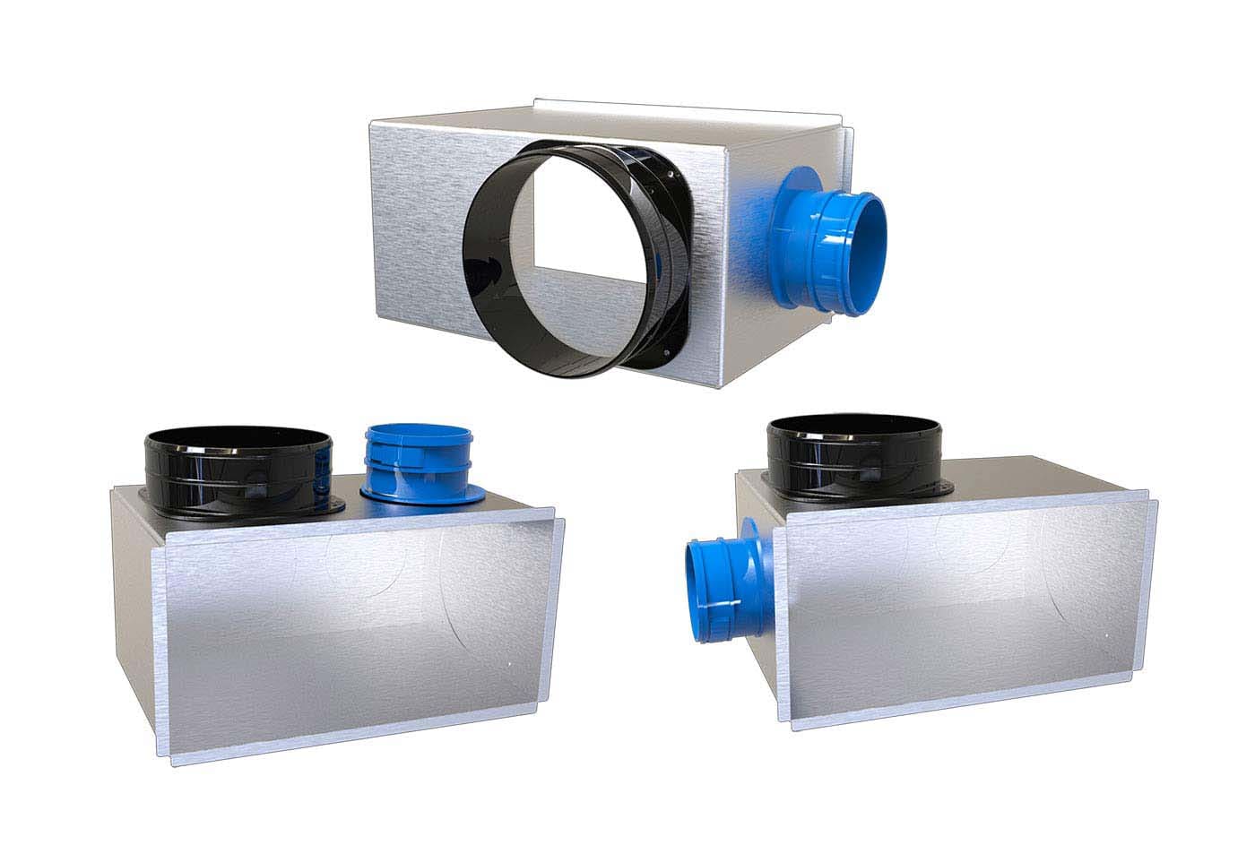 TECNOSYSTEMI SPA SOC - TNSPWD400383 PLENUM COIBENTATO MULTIINGRESSO PREDISPO