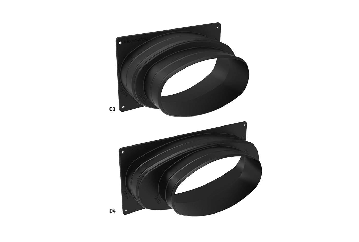 TECNOSYSTEMI SPA SOC - TNSPWD500010 COLLARINO OVALE PER PLENUM MOD.D4 - D150