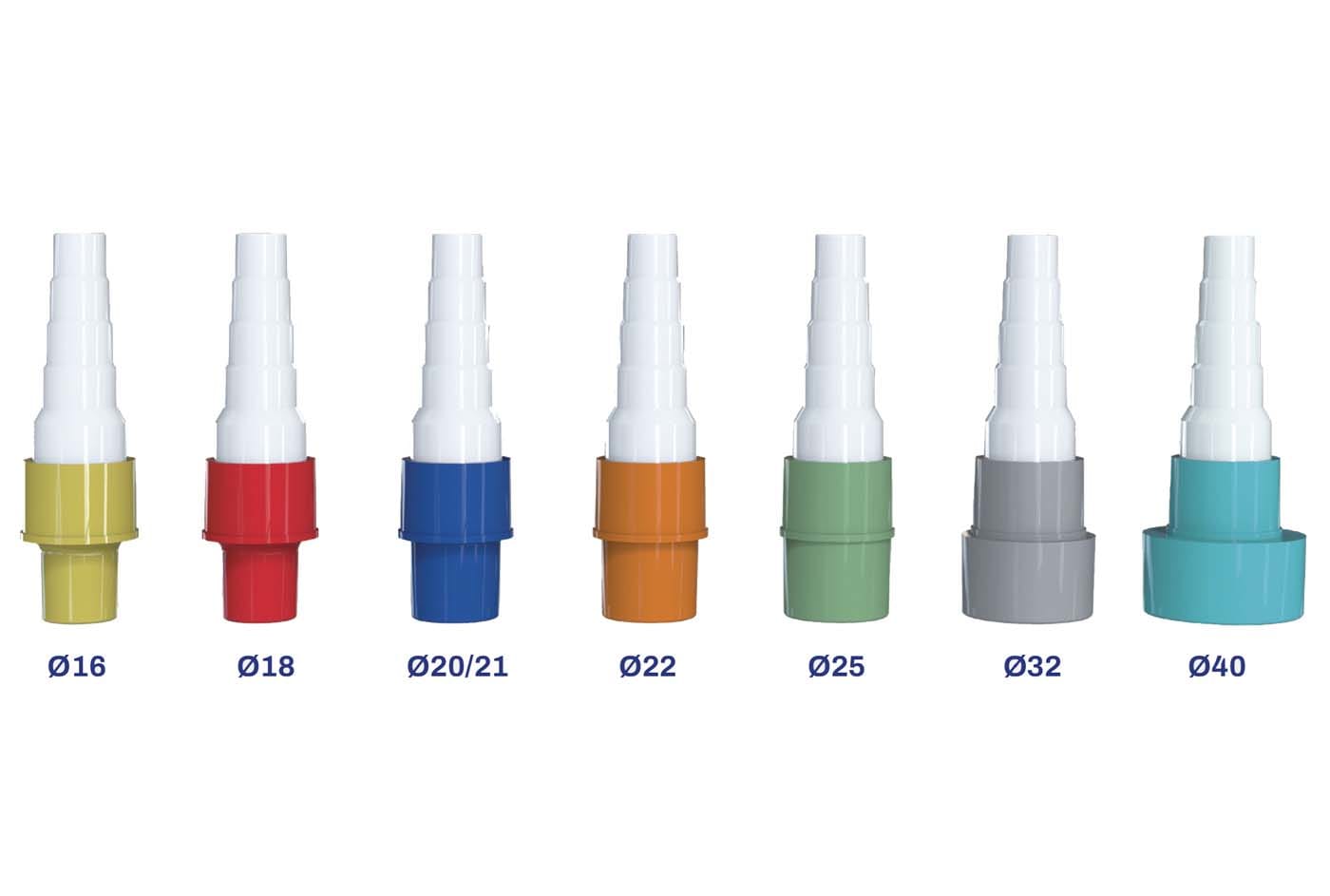 TECNOSYSTEMI SPA SOC - TNSSCD300010 RACCORDO ADATTATORE D20 (CONF. 5 PZ.)