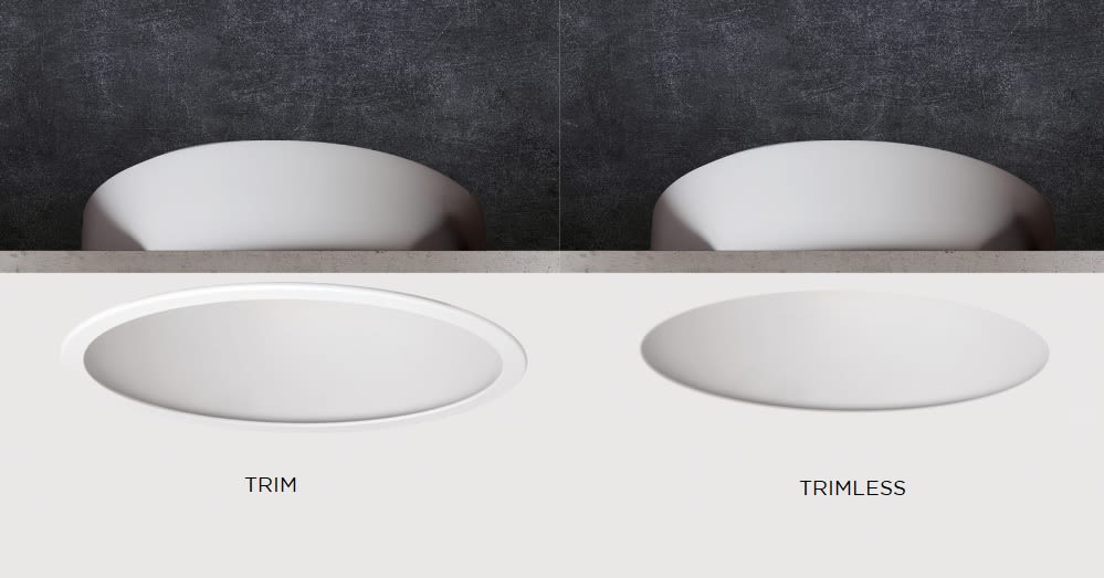 EXENIA SRL - EXE325806542 IO TRIMLESS D260 DALI BIANCO 8530