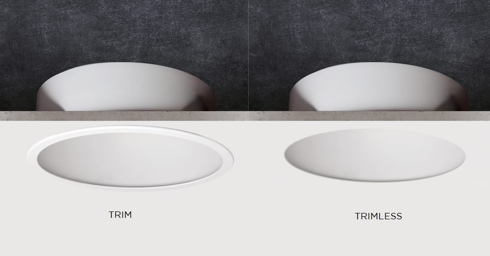 EXENIA SRL - EXE325826542 IO TRIMLESS D650 DALI BIANCO 8530