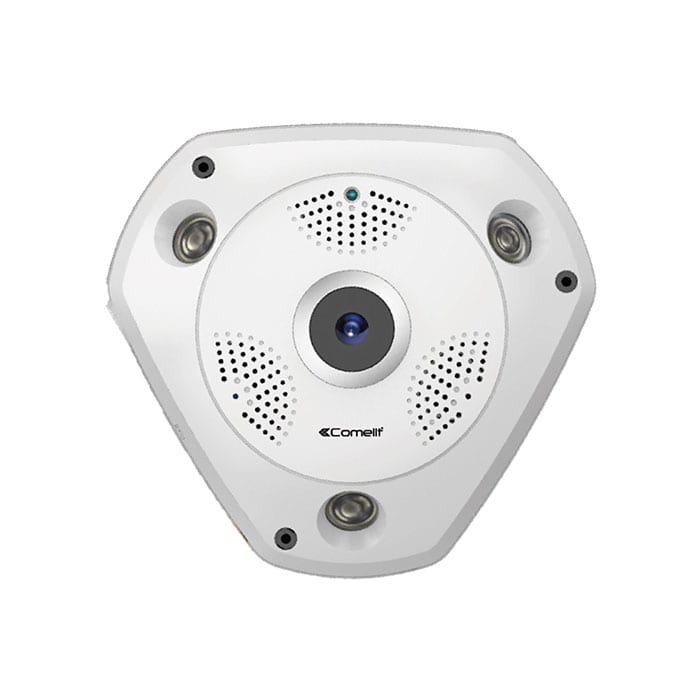 COMELIT GROUP SPA - COEIPFE071A TELECAMERA IP FISH-EYE HD, 1.44MM, IR 10