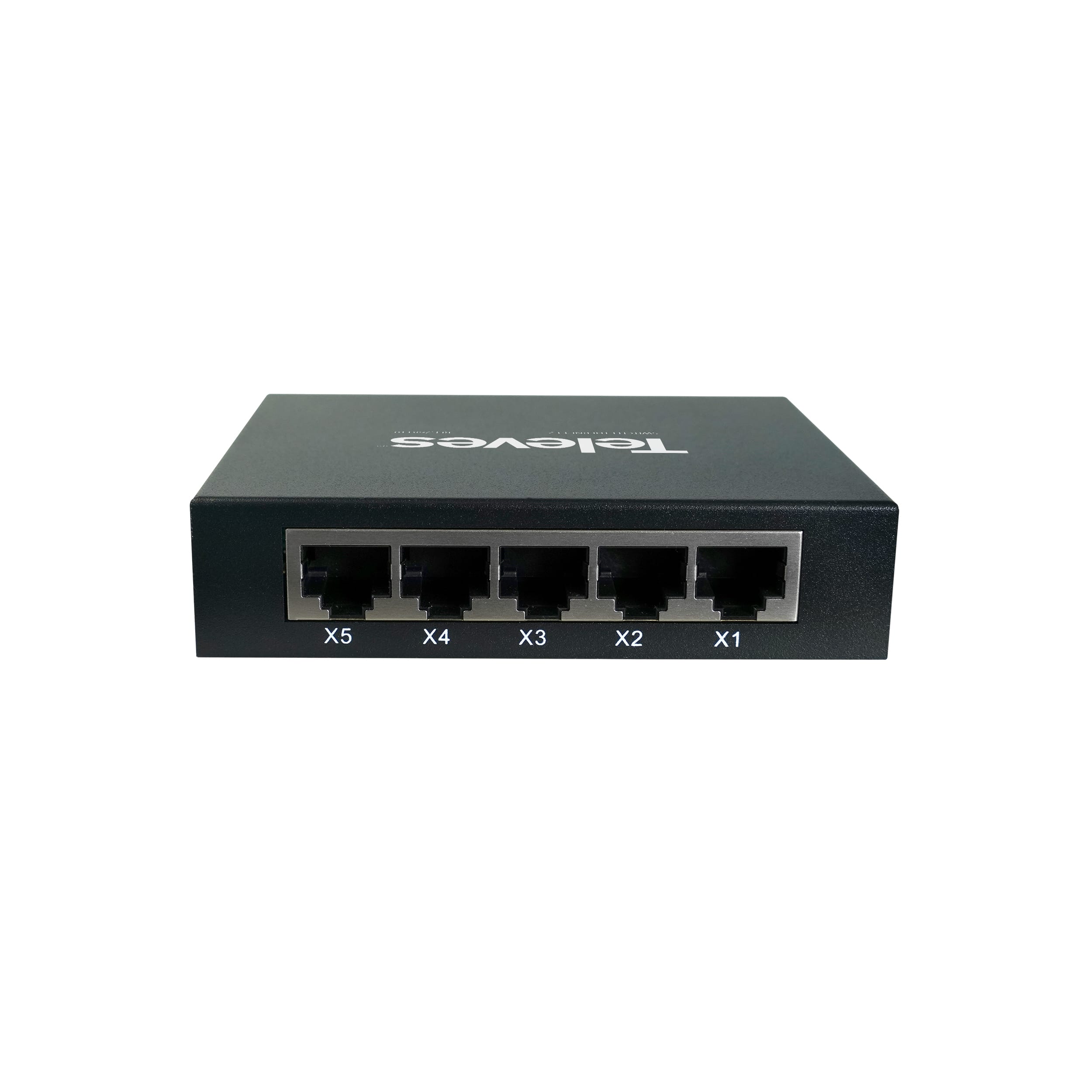 TELEVES ITALIA SRL - TVV768110 SW ETH. L2 NON GEST.: 5X 10/100/1000MBPS