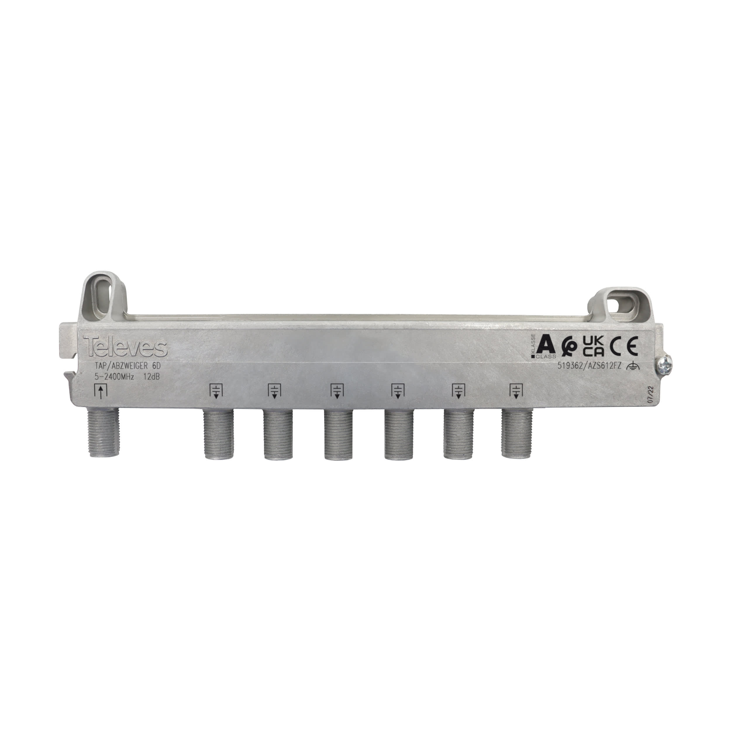 TELEVES ITALIA SRL - TVV519362 DERIVATORE 5?2400MHZ F 6VIE 12DB