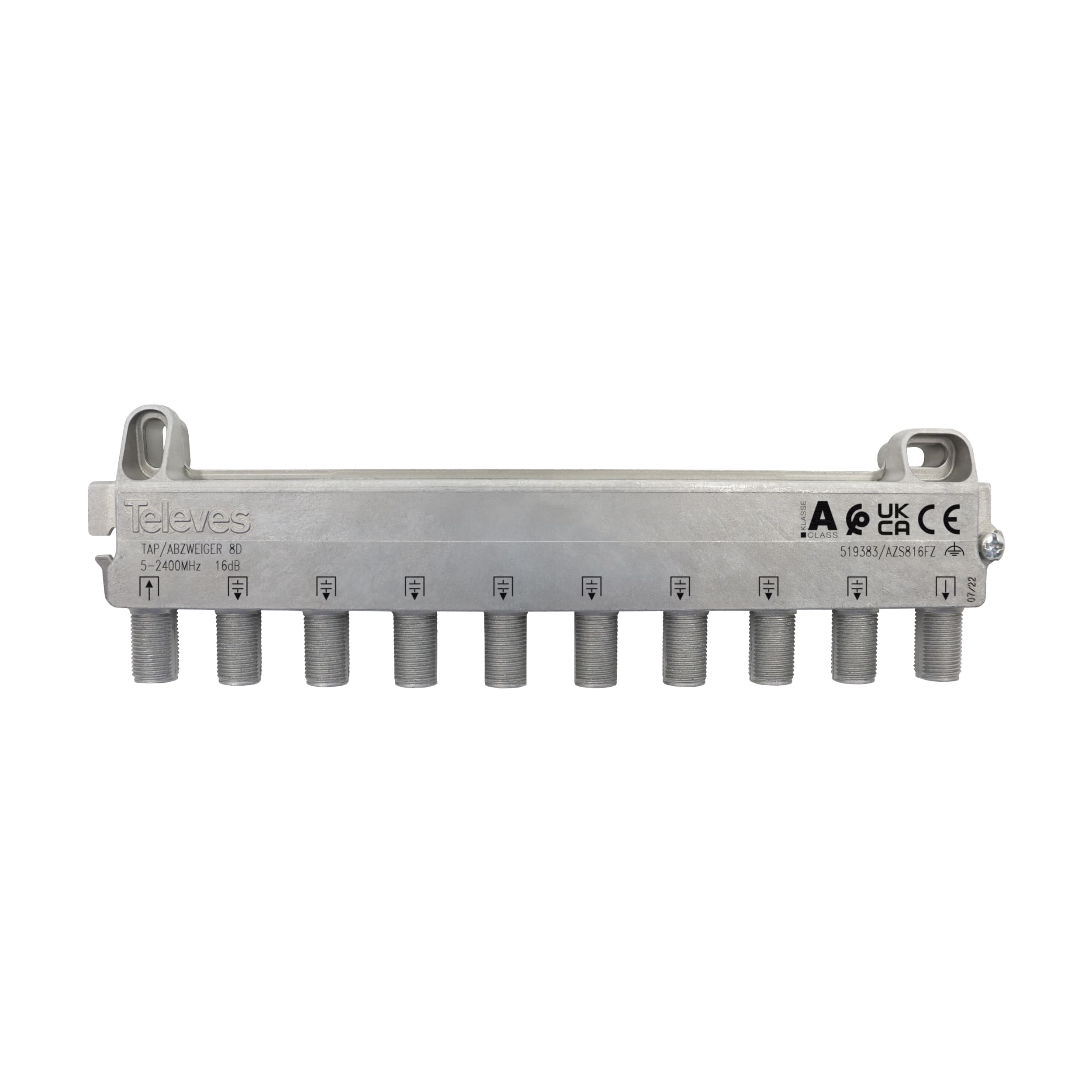 TELEVES ITALIA SRL - TVV519383 DERIVATORE 5...2400MHZ F 8VIE 16DB
