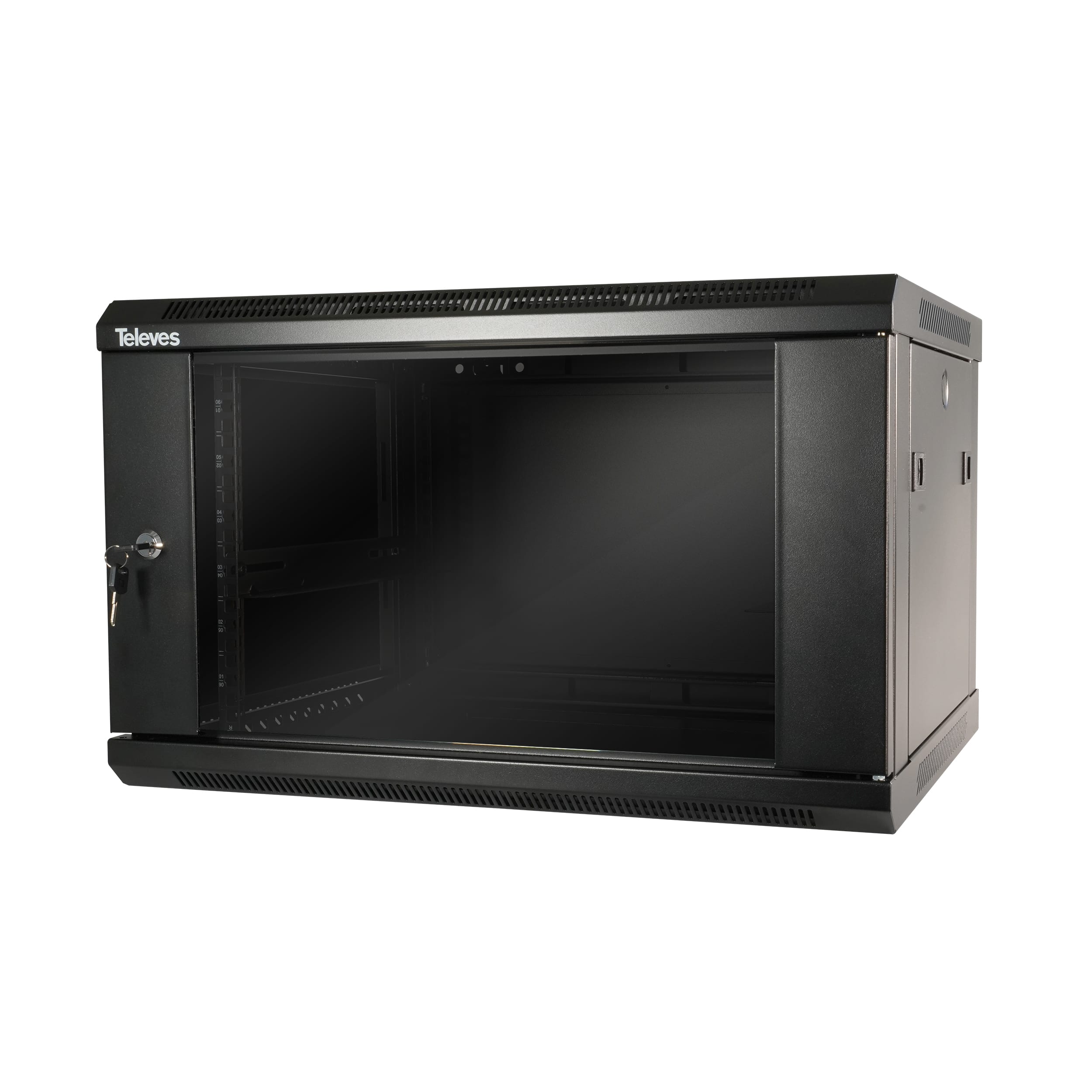 TELEVES ITALIA SRL - TVV533106 RACK19 6+2U-600X450 PARETE/TERRA