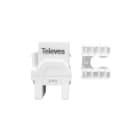 TELEVES ITALIA SRL - TVV209901 CONN.RJ45 UTP CAT 6 FEM.90º/180º.BI.CAS1