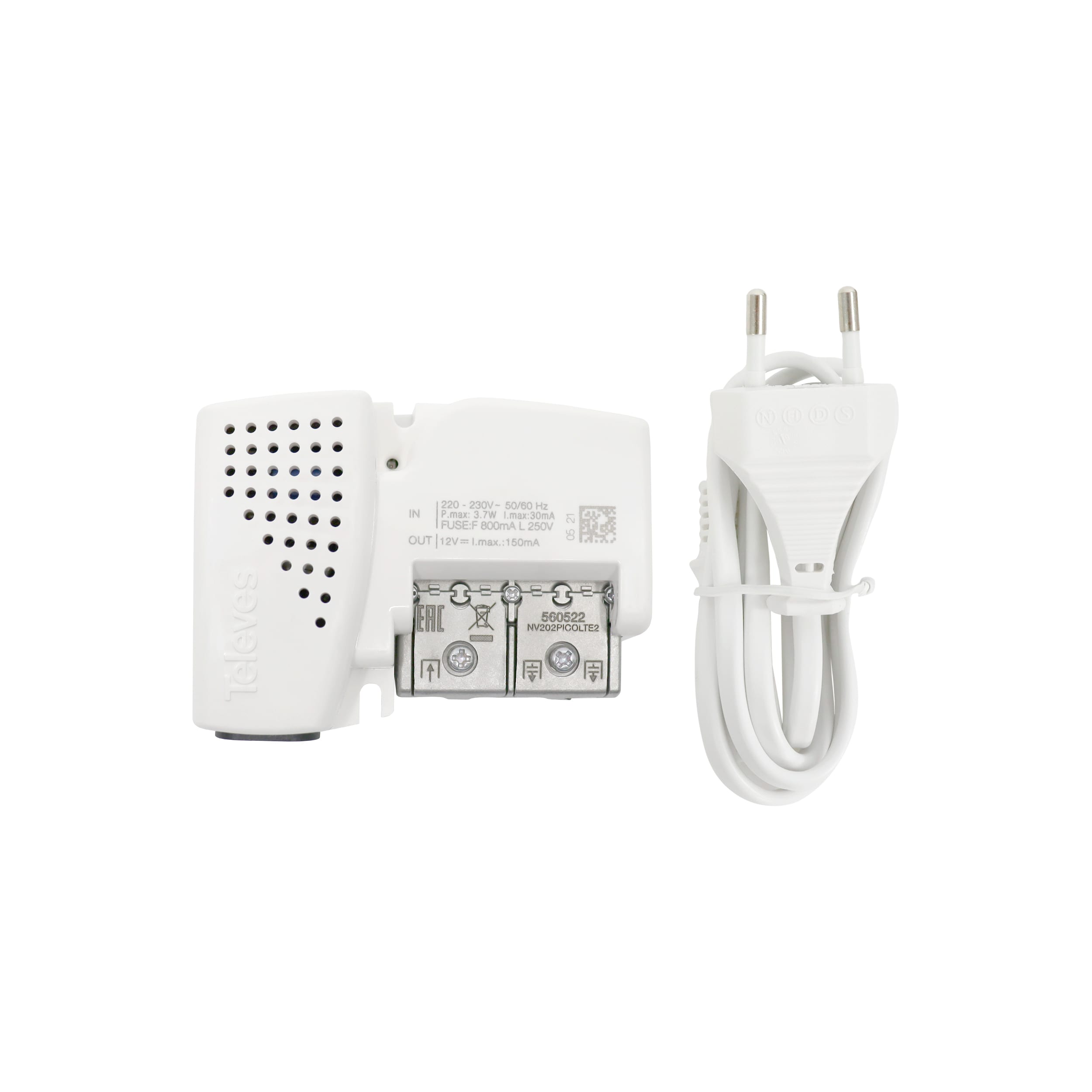TELEVES ITALIA SRL - TVV560522 AM.INT.2U 47..694MHZ G10/16DB AUTOREG.+D