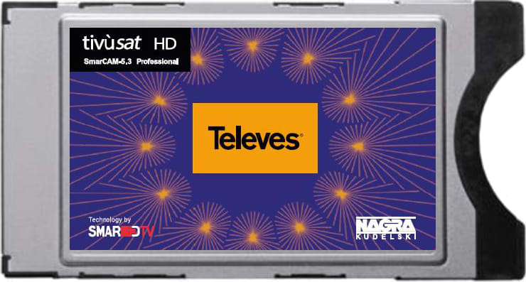 TELEVES ITALIA SRL - TVV7161 PROCAM 5.3 SD-HD PER TIVUSAT