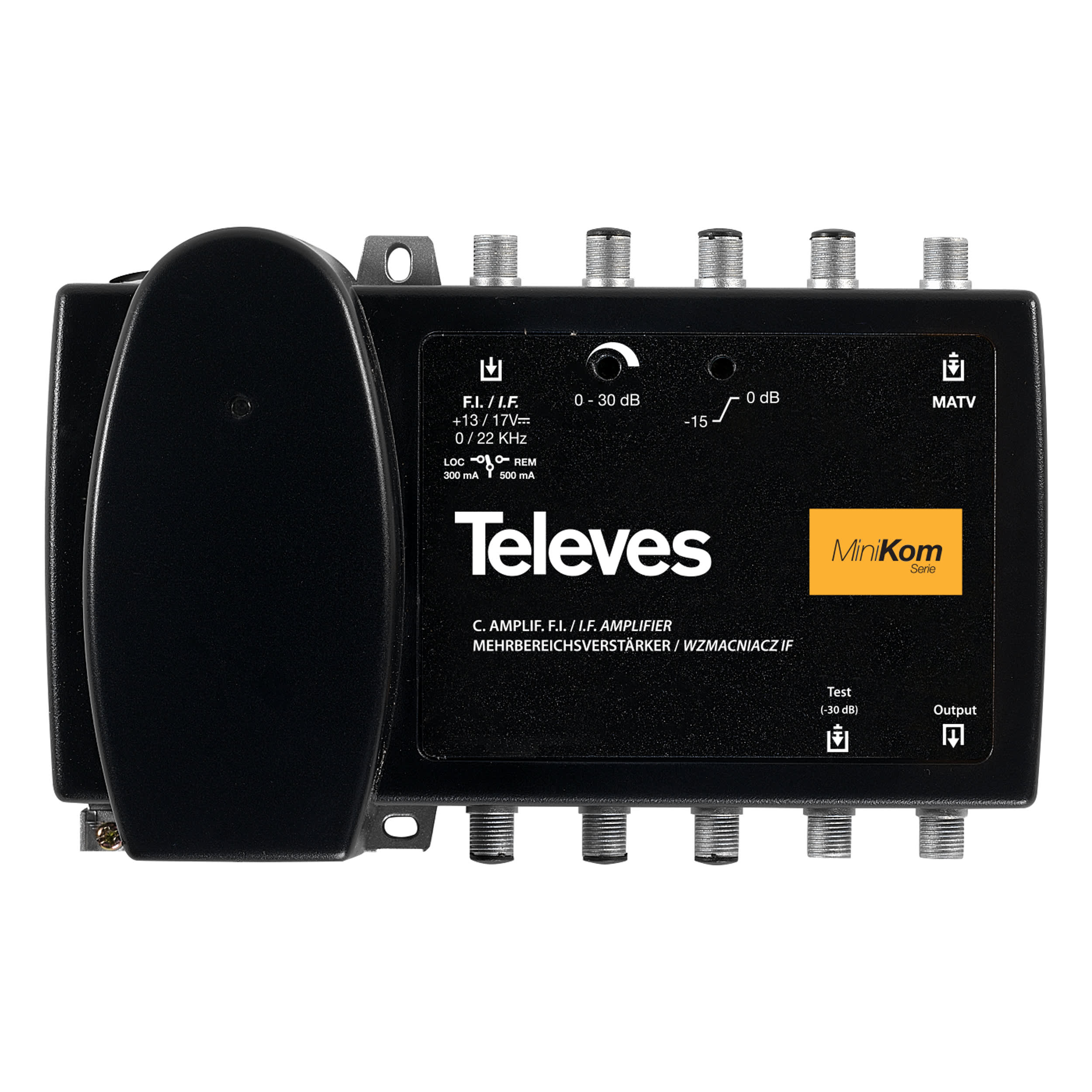 TELEVES ITALIA SRL - TVV5363 AMP.MINIKOM IF F G35..45DB +MISCEL.MATV