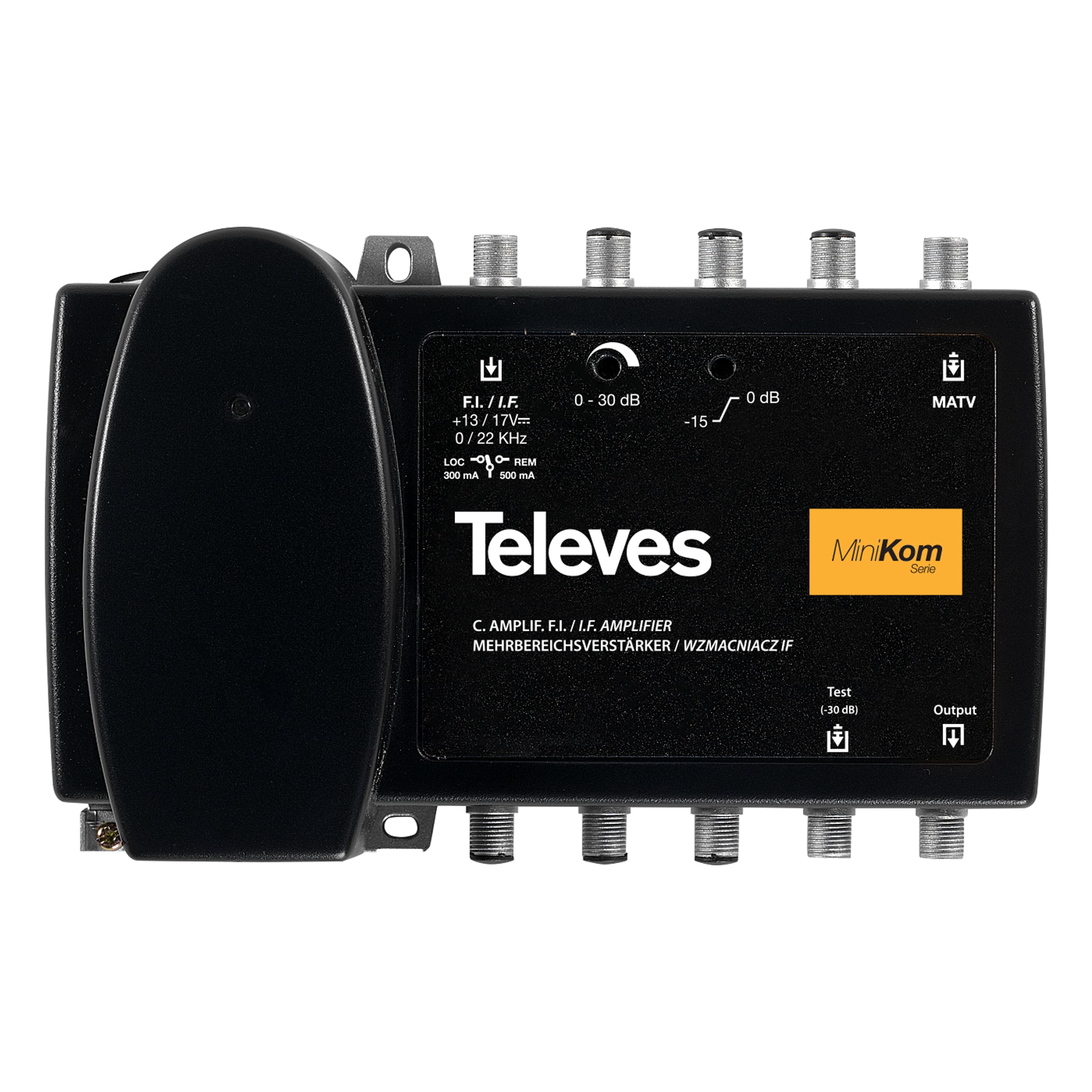 TELEVES ITALIA SRL - TVV5363 AMP.MINIKOM IF F G35..45DB +MISCEL.MATV