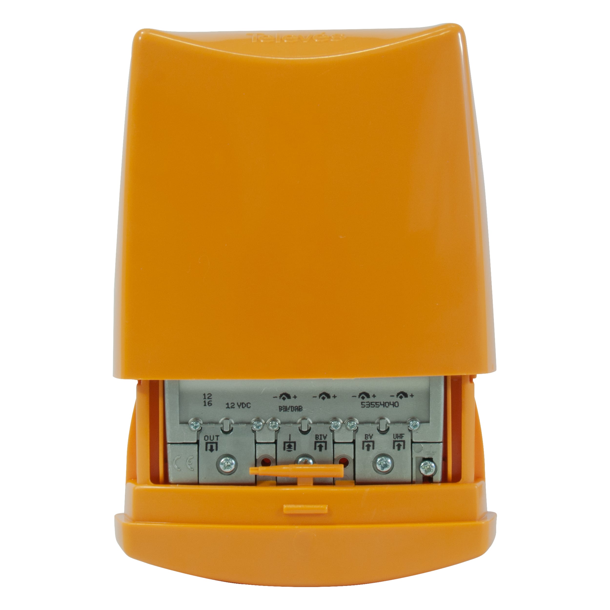 TELEVES ITALIA SRL - TVV53554040 AMP.PALO. 12V 4I/1U BIII/DAB-21..40-41..