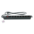 TELEVES ITALIA SRL - TVV533001 MULTIPRESA 8XSCHUKO 16A RACK 19