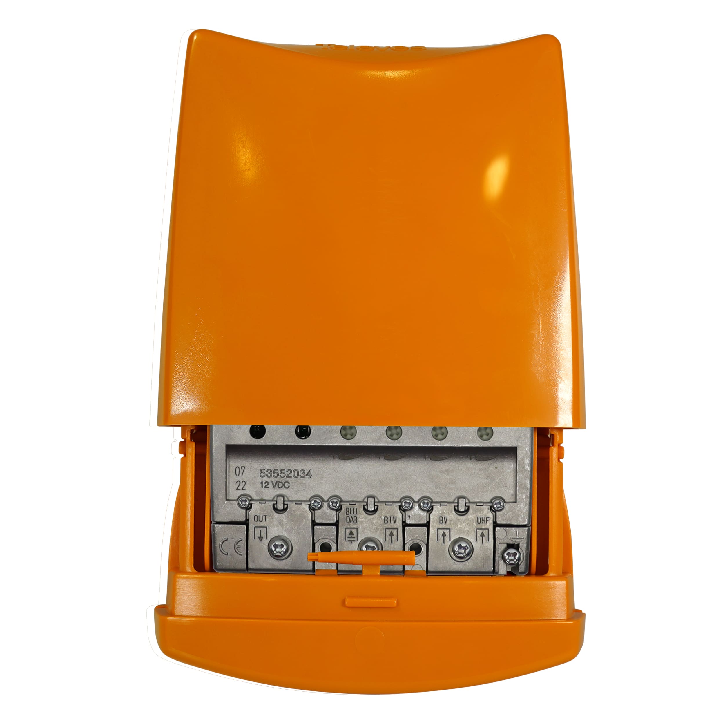 TELEVES ITALIA SRL - TVV53552034 AMP.PALO. 12V 4I/1U BIII/DAB-21..30-34..