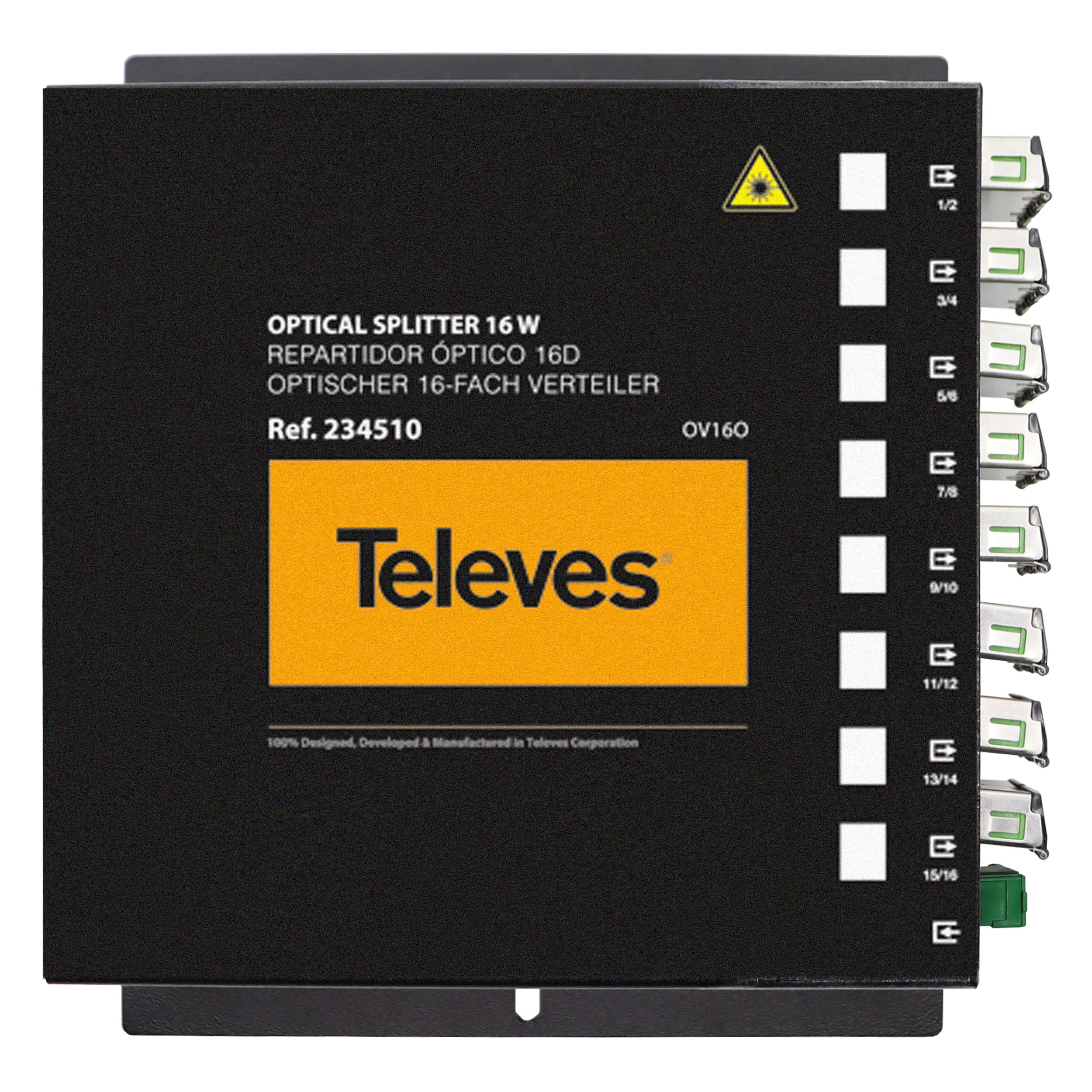 TELEVES ITALIA SRL - TVV234510 DIVISORE F.O. 1250...1650NM SC/APC 16VIE
