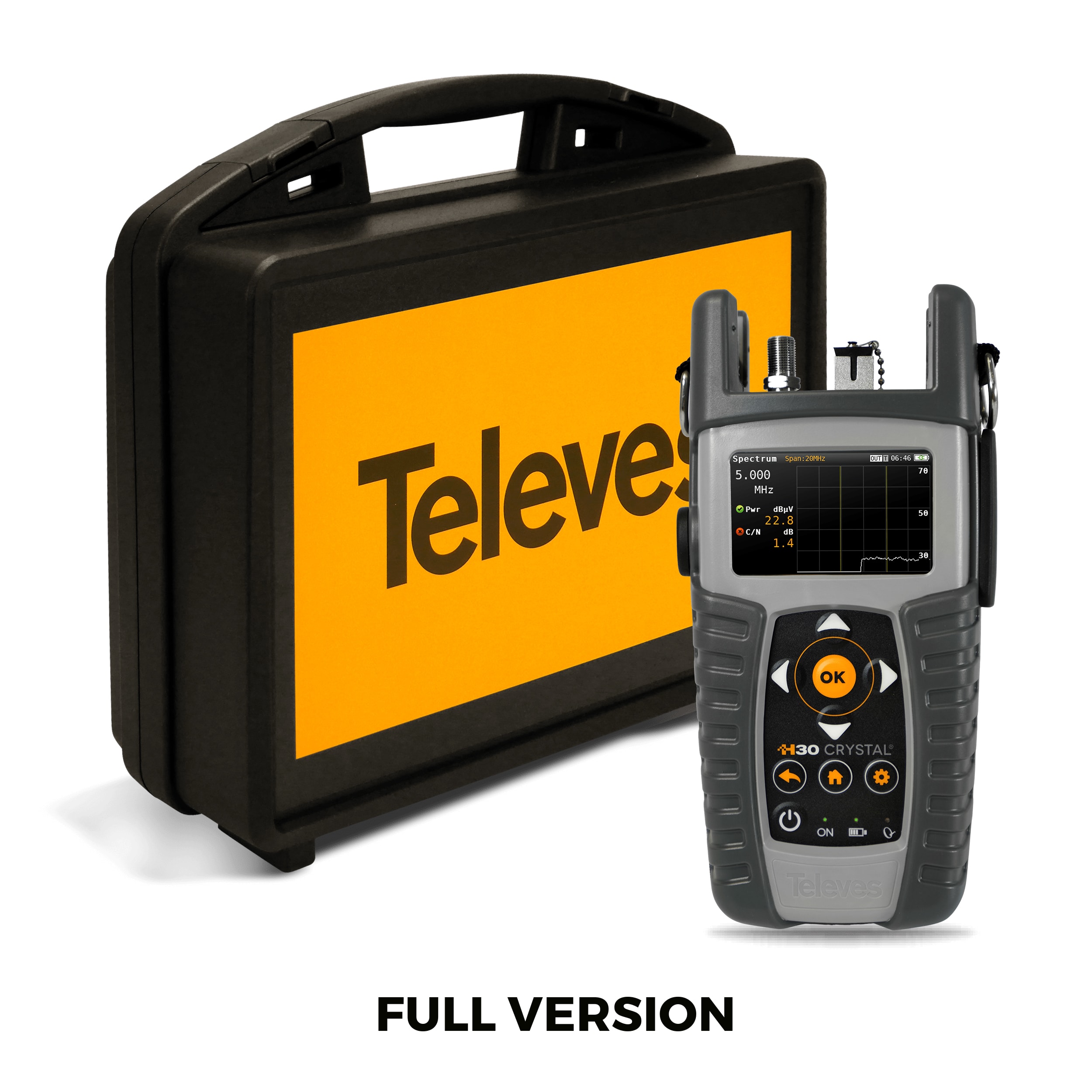 TELEVES ITALIA SRL - TVV593625 H30CRYST.FO.SEL FULL: DVB+IPTV+WIFI+HEVC